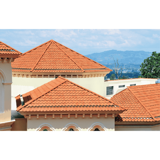 Coated Lightweight Tiles Piece Eco-friendly Stone Roofing Panel Zinc