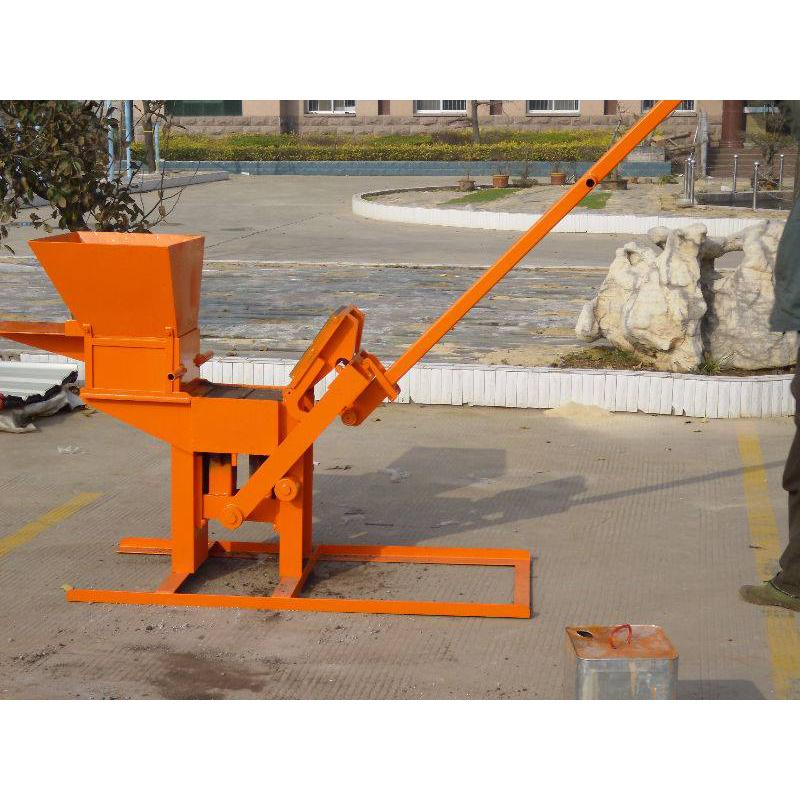 Manual Brick Machine Interlocking Bricks land