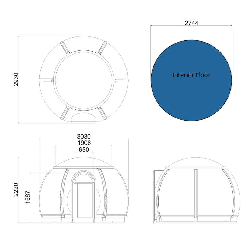 Luxury Bubble Dome SmartHouse Tourism Leisure Exceptional Vacations Airbnb