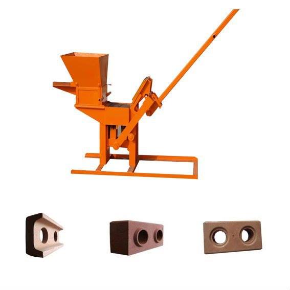 Manual Brick Machine Interlocking Bricks land