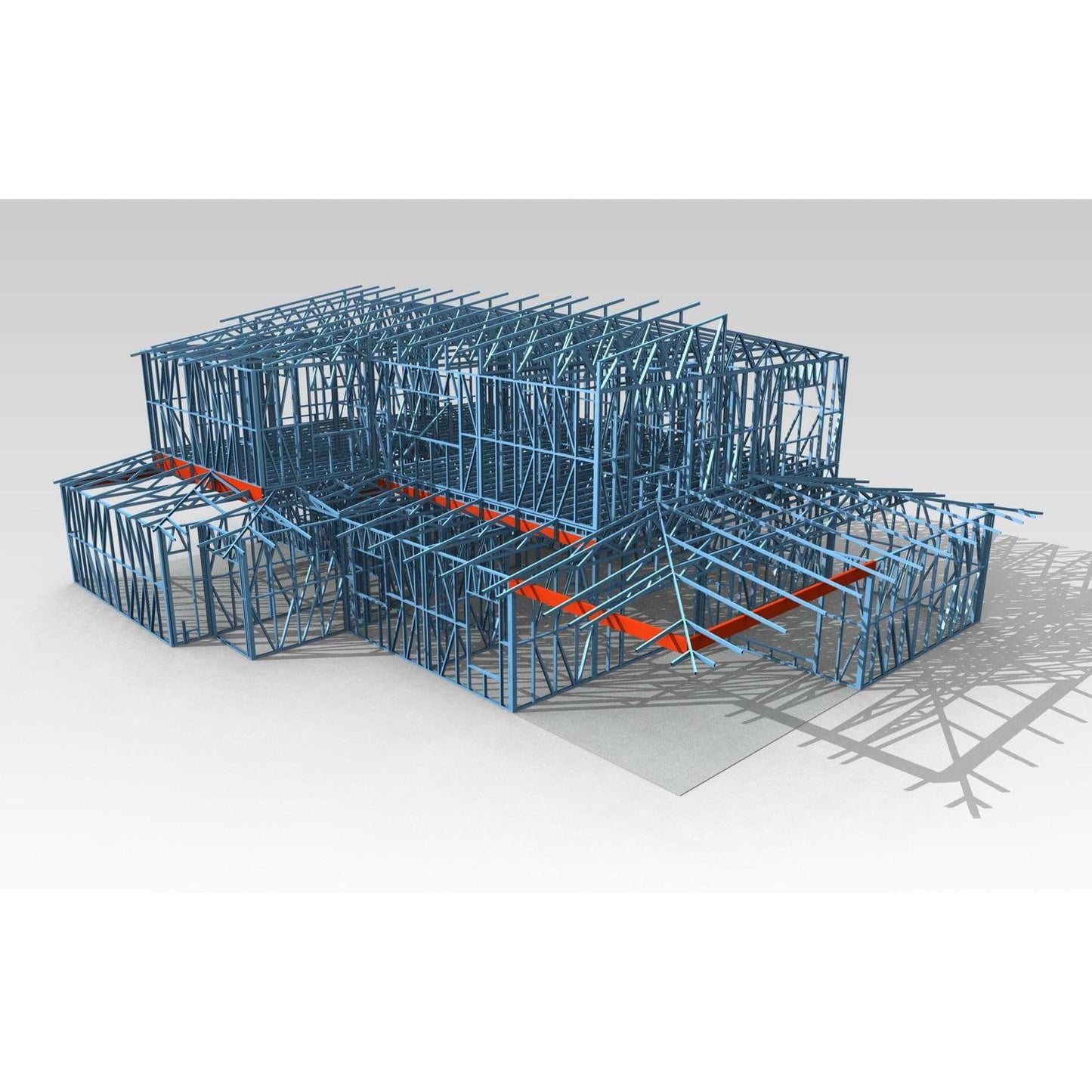 Smartbuilder Robot Building Machine BIM Steel Frame Light Gauge Framing Roll Forming